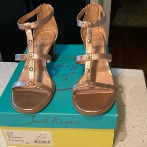 Womens Jack Rogers heels. Excellent condition.